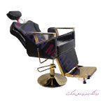 صندلی آرایشگاهی جک پدالی مدل رویال 2130 - Image 3